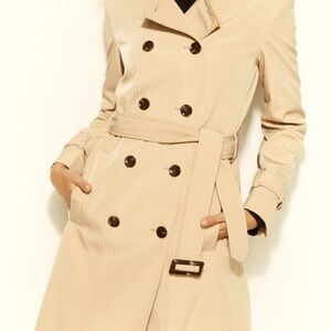 Calvin Klein Beige Trench Coat